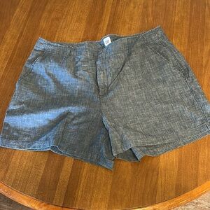 GAP Blue Chambray Women's Shorts